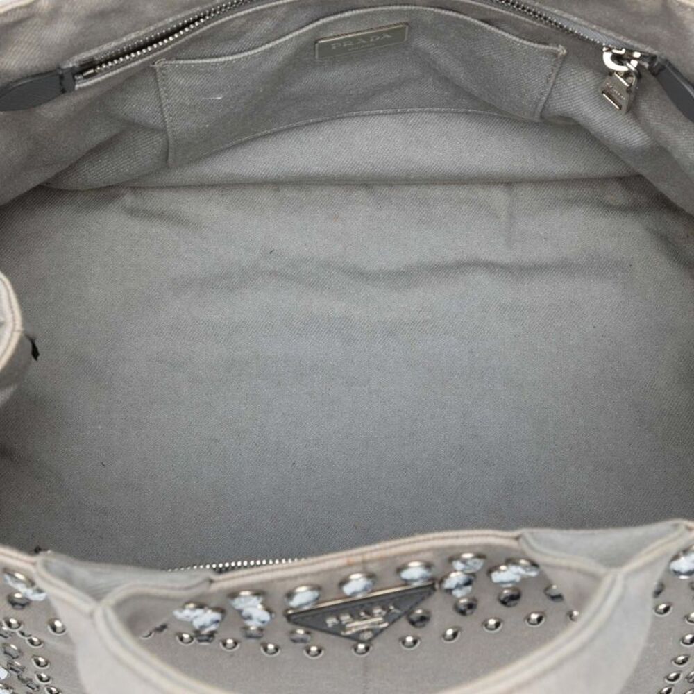 Prada Canvas Canapa Bijoux Satchel - Picture 4 of 7